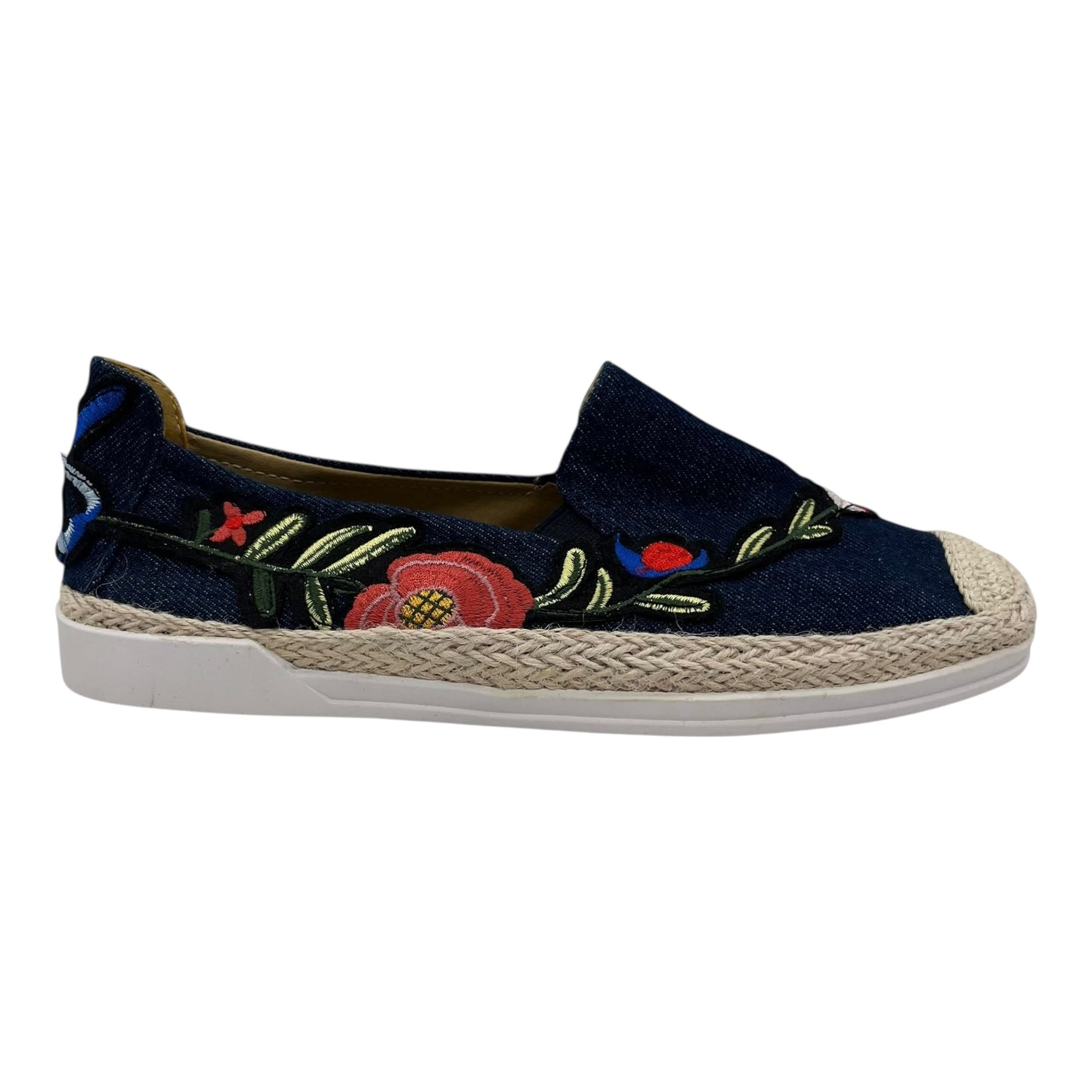 Shoes Flats By Wanted In Blue Denim, Size:8