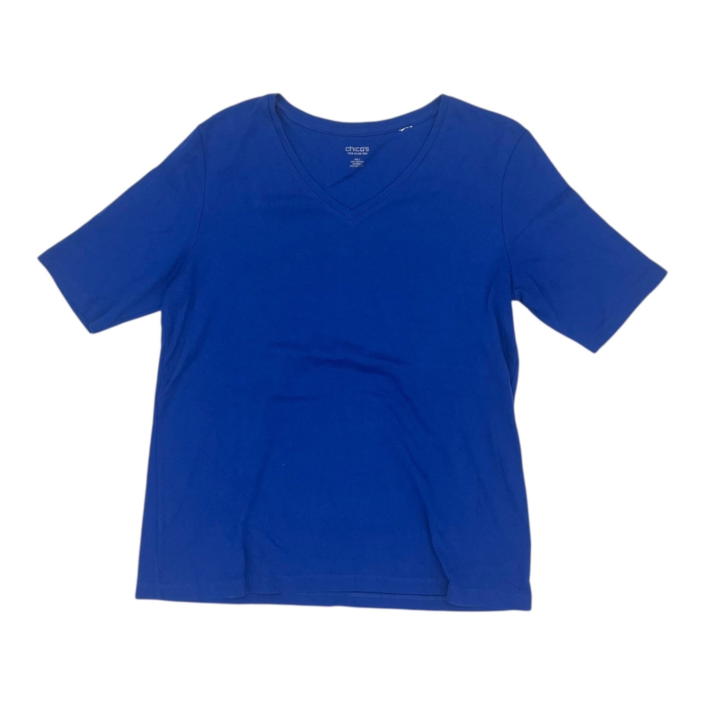 Top Ss By Chicos In Blue, Size:Xs
