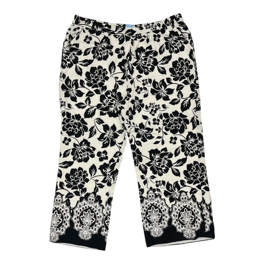 Pants Other By Draper James In Black & Cream, Size:Xxxl