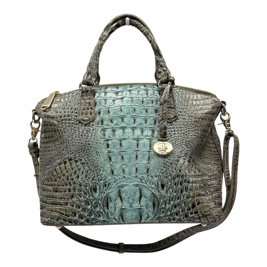 Handbag Designer By Brahmin In Teal, Size:Medium