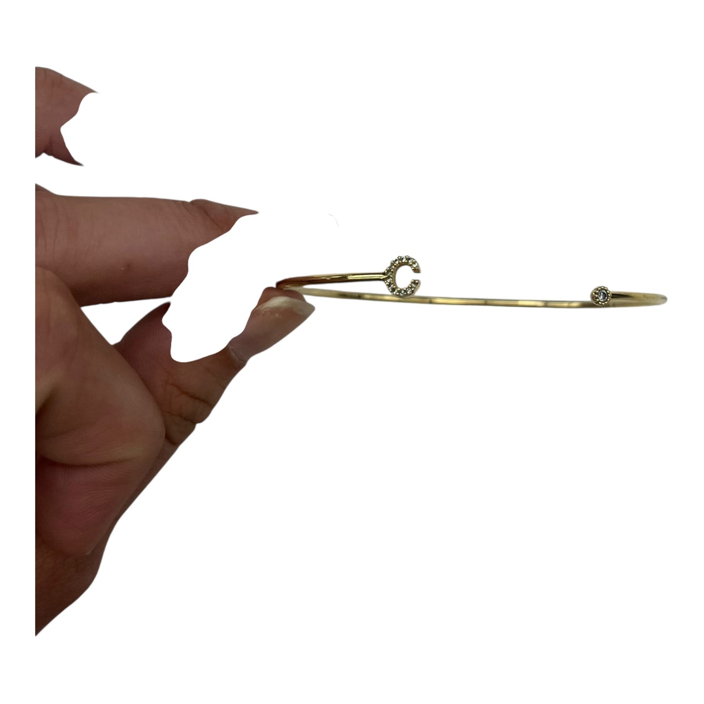 Bracelet Bangle By Clothes Mentor In Gold