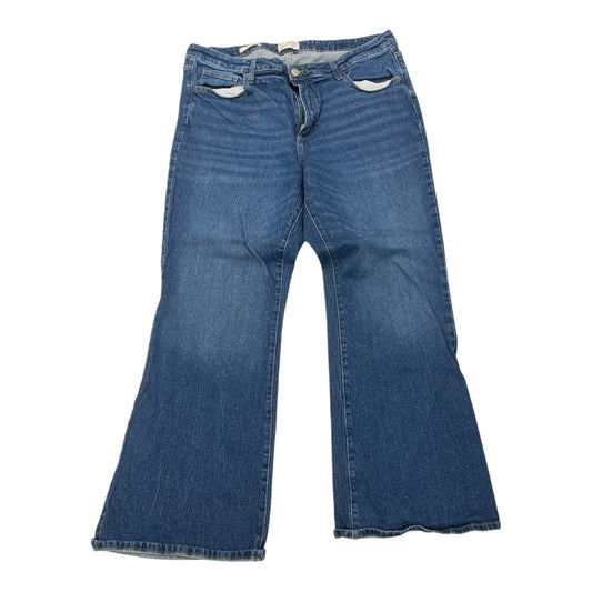 Jeans Flared By Universal Thread In Blue Denim, Size:18