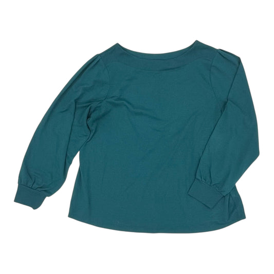 Top Ls By Croft And Barrow In Teal, Size:Xl
