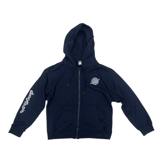 Jacket Shirt By Clothes Mentor In Navy, Size:L