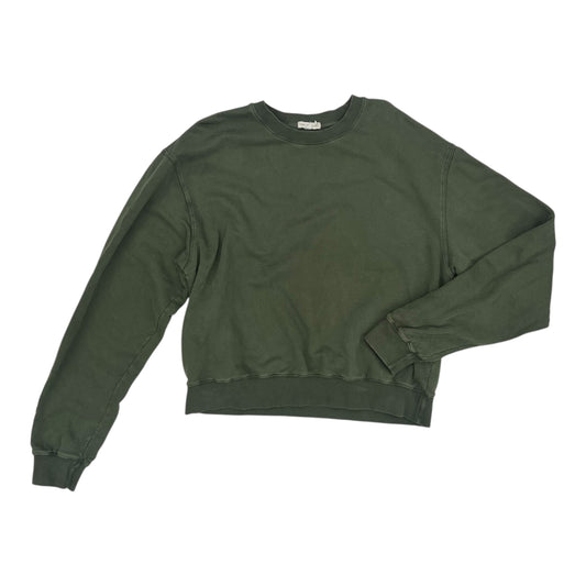 Sweatshirt Crewneck By Good American In Green, Size:S