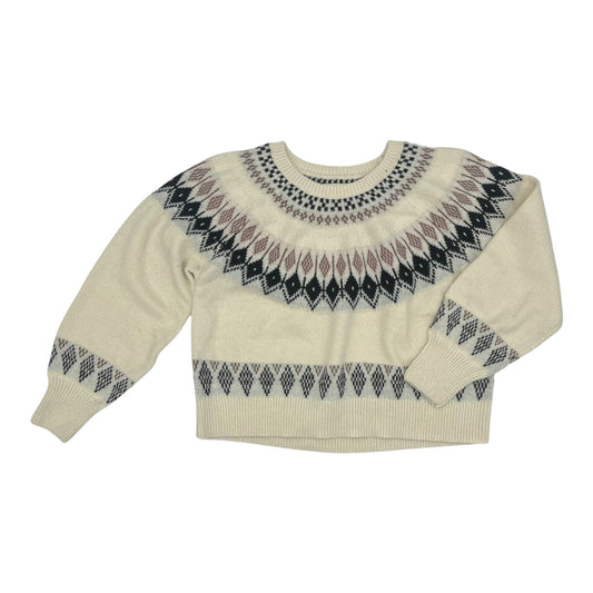 Sweater By Lucky Brand In Cream, Size:Xl