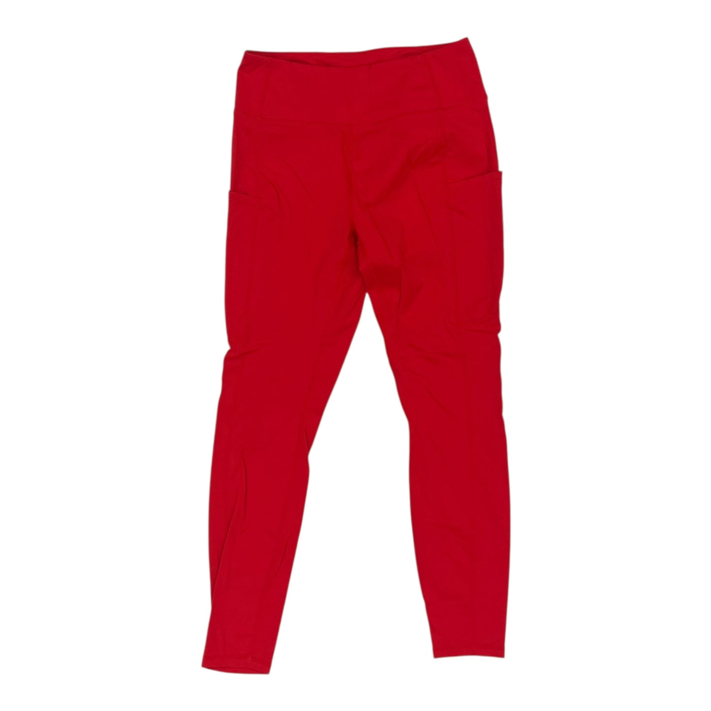 Athletic Leggings By Clothes Mentor In Red, Size:M
