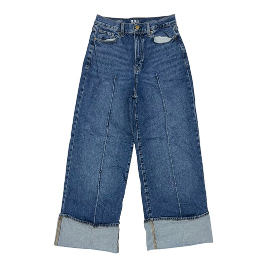 Jeans Wide Leg By Ana In Blue Denim, Size:8