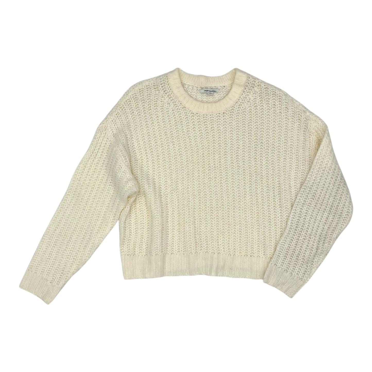 Sweater By American Eagle In Cream, Size:M