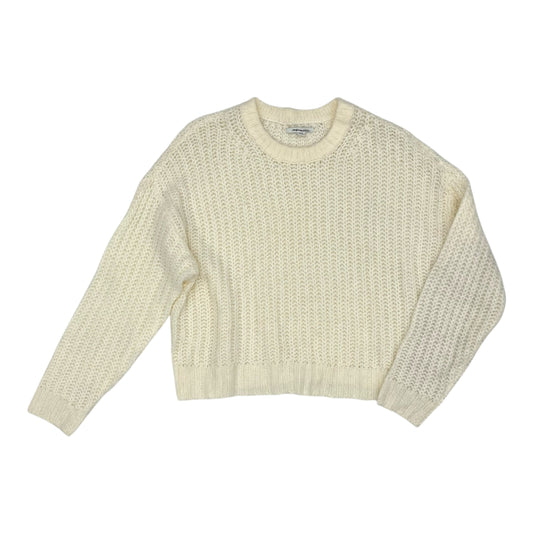 Sweater By American Eagle In Cream, Size:M