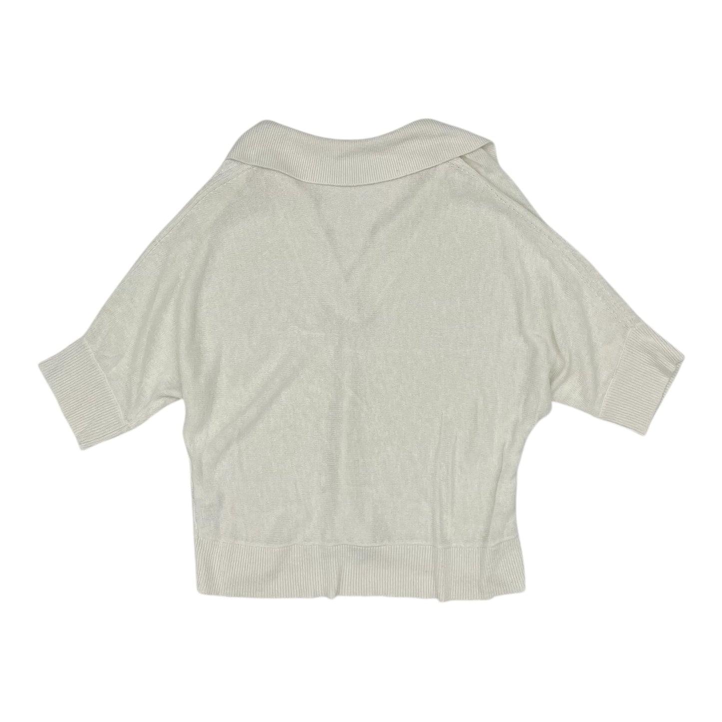 Sweater Ss By Banana Republic In Cream, Size:Xl