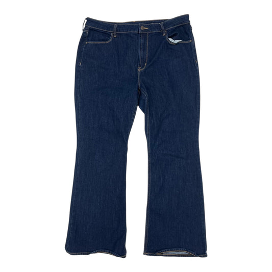 Jeans Boot Cut By Old Navy In Blue Denim, Size:16