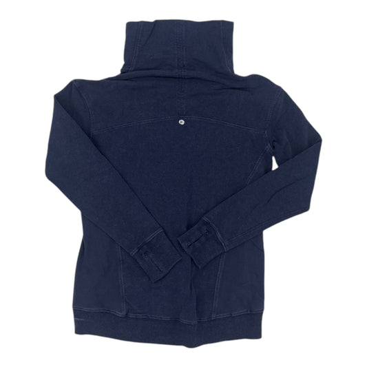 Athletic Sweatshirt Collar By 90 Degrees By Reflex In Blue, Size:S