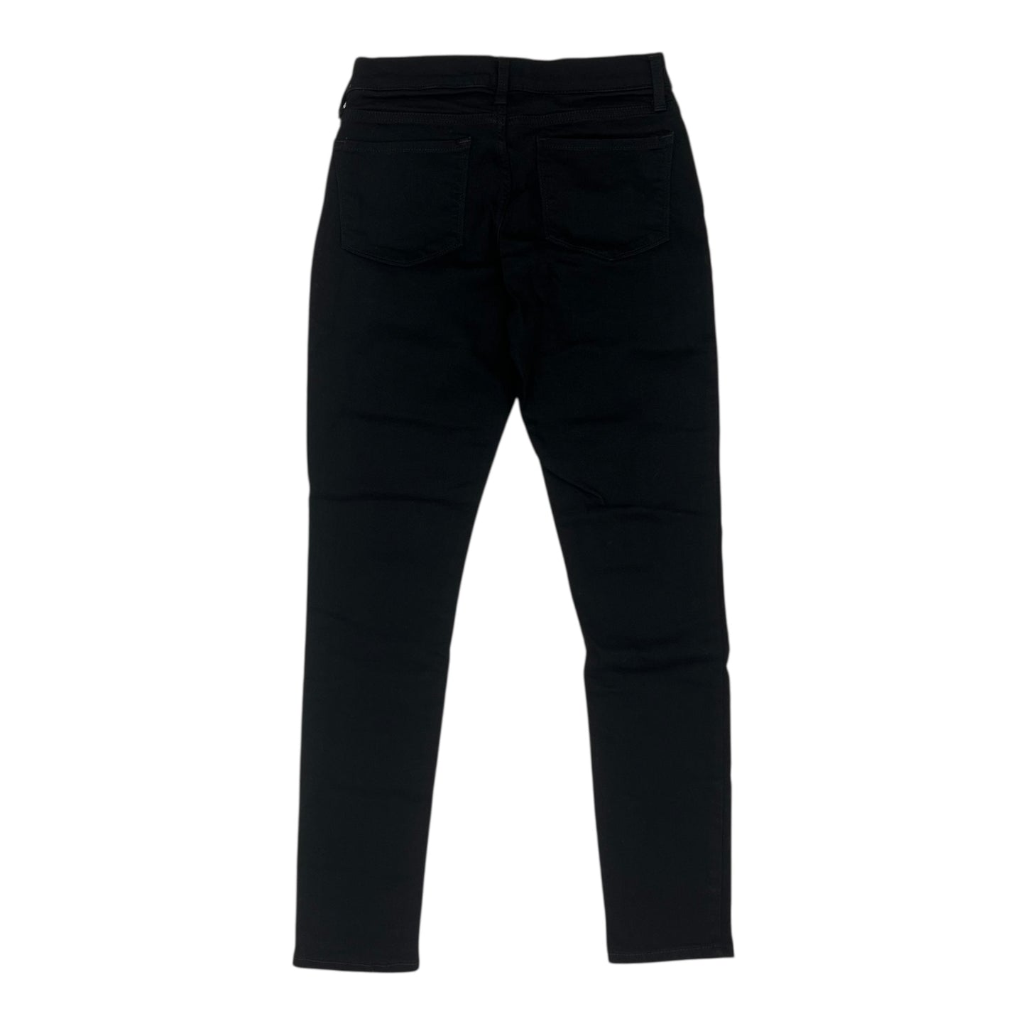 Jeans Skinny By Banana Republic In Black Denim, Size:0