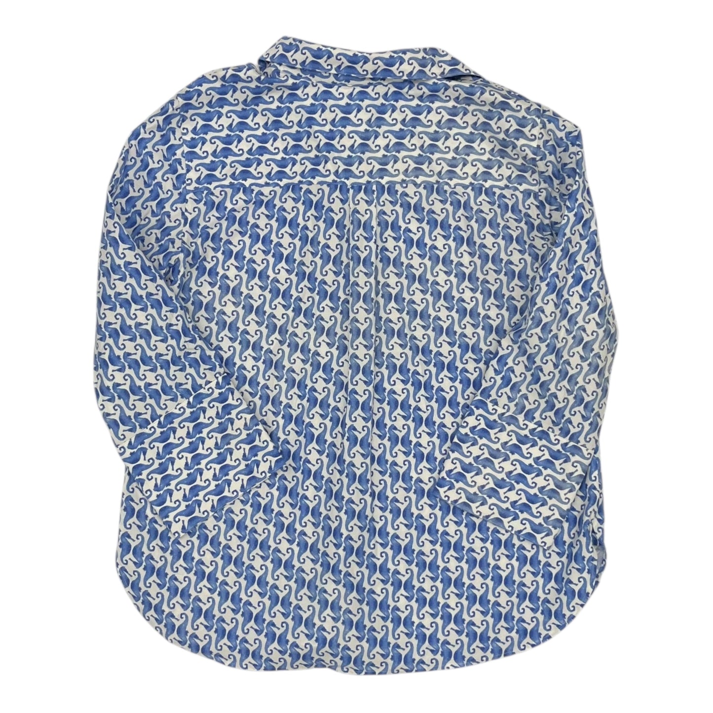 Top Ls By Chicos In Blue & White, Size:L