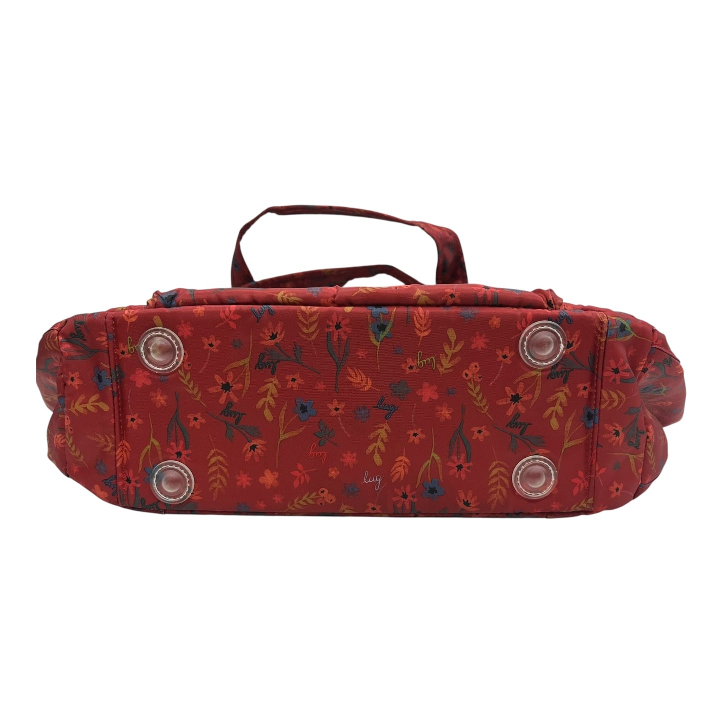 Handbag By Lugg In Orange, Size:Medium