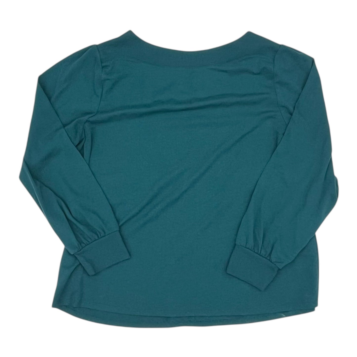Top Ls By Croft And Barrow In Teal, Size:Xl