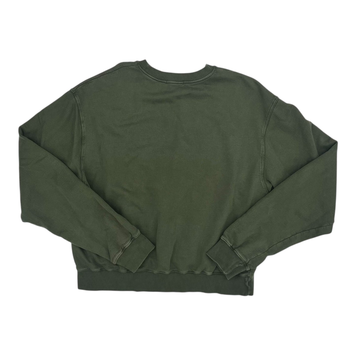 Sweatshirt Crewneck By Good American In Green, Size:S