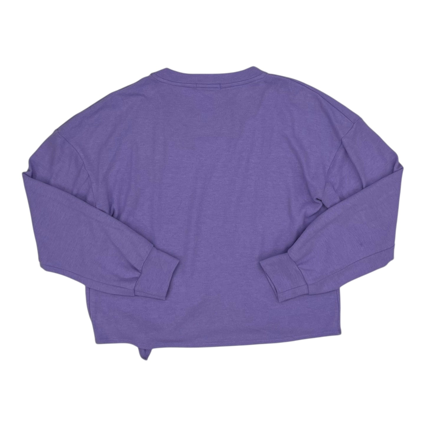 Athletic Top Ls Crewneck By Beyond Yoga In Purple, Size:M