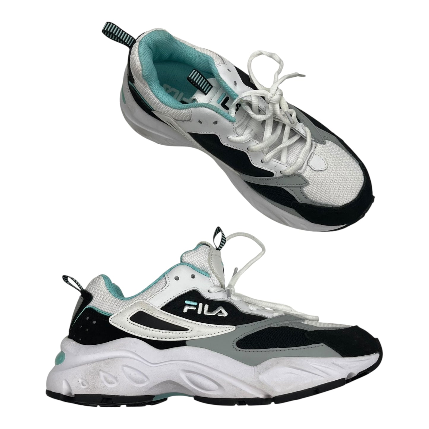 Shoes Sneakers By Fila In White, Size:8