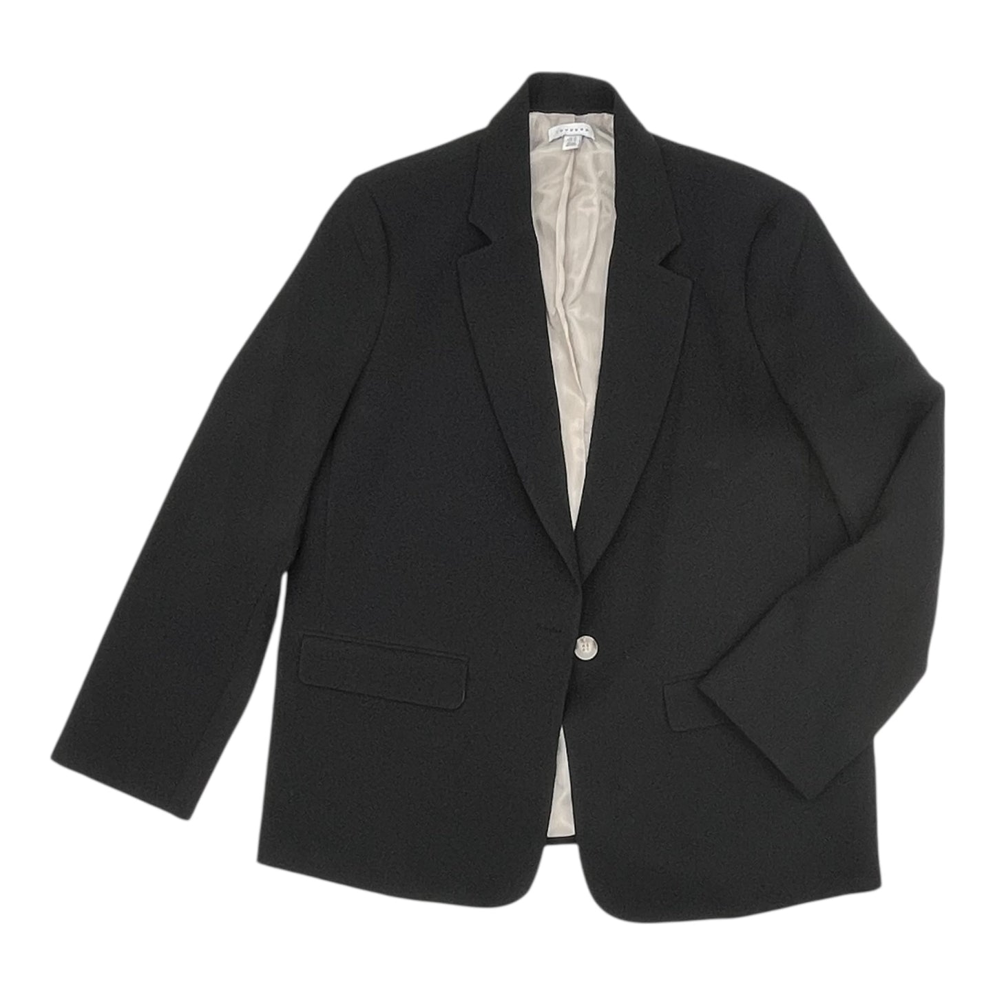 Blazer By Topshop In Black, Size:L