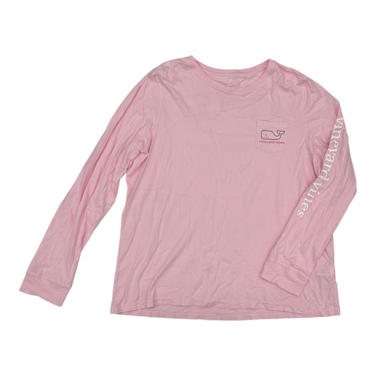 Top Ls By Vineyard Vines In Pink, Size:Xl