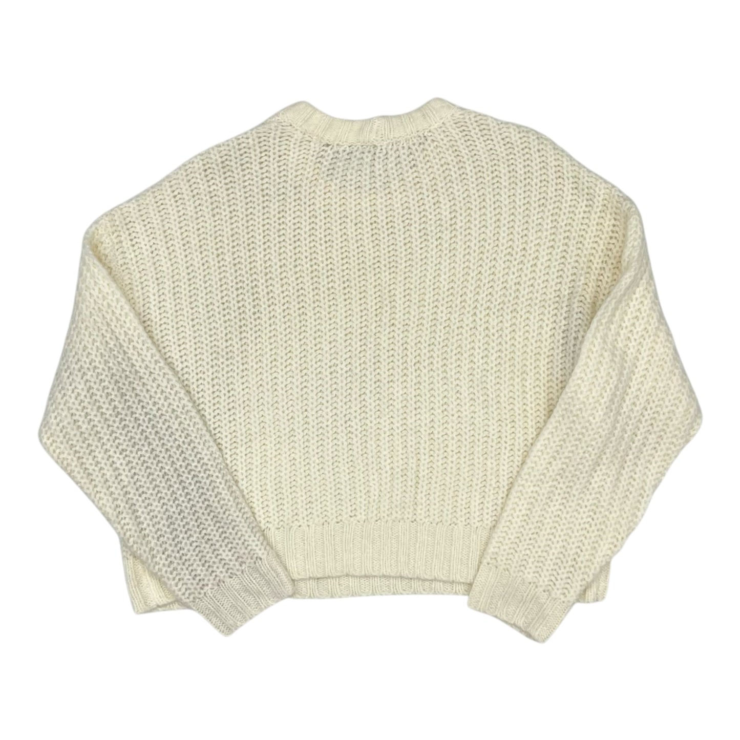 Sweater By American Eagle In Cream, Size:M