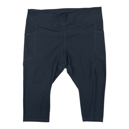 Athletic Leggings Capris By Old Navy In Blue, Size:4X