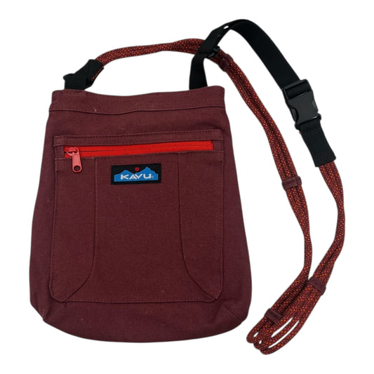 Crossbody By Kavu In Maroon, Size:Medium