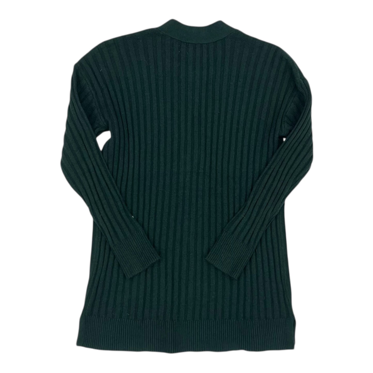 Sweater Cardigan By Loft In Green, Size:Xs