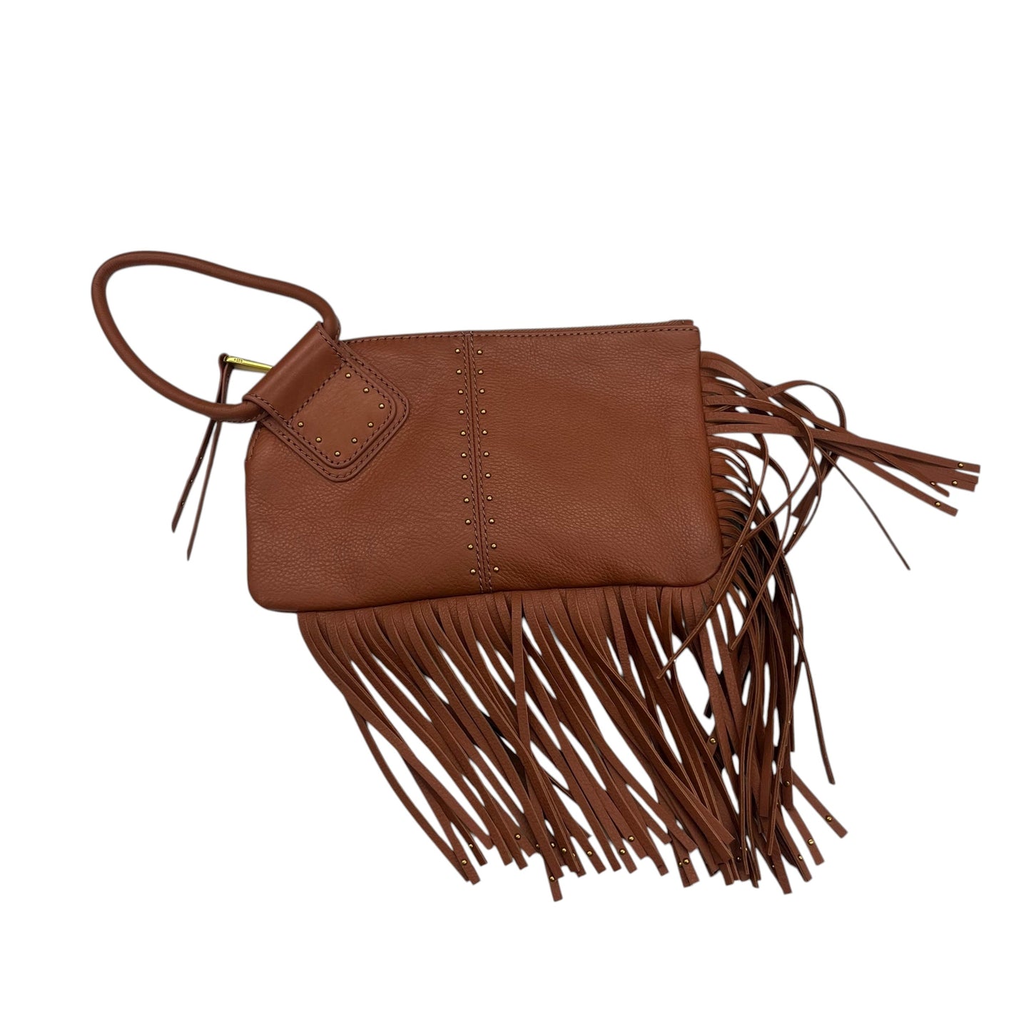 Wristlet Leather By Hobo Intl In Brown, Size:Large