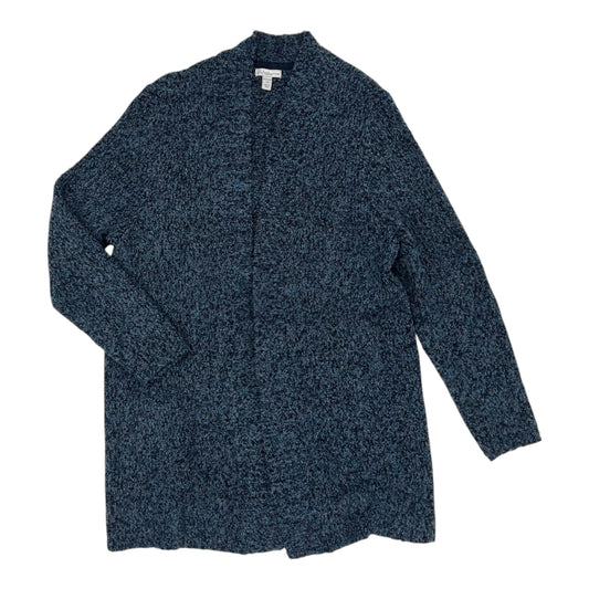 Sweater Cardigan By Croft And Barrow In Blue, Size:1X