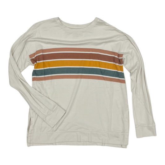 Top Ls By Thread And Supply In Cream, Size:M