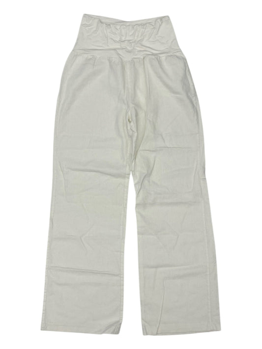 Pants Linen By Love Tree In White, Size:L
