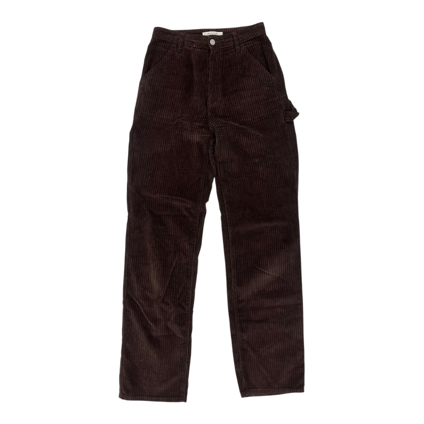 Pants Corduroy By Pacsun In Brown, Size:2