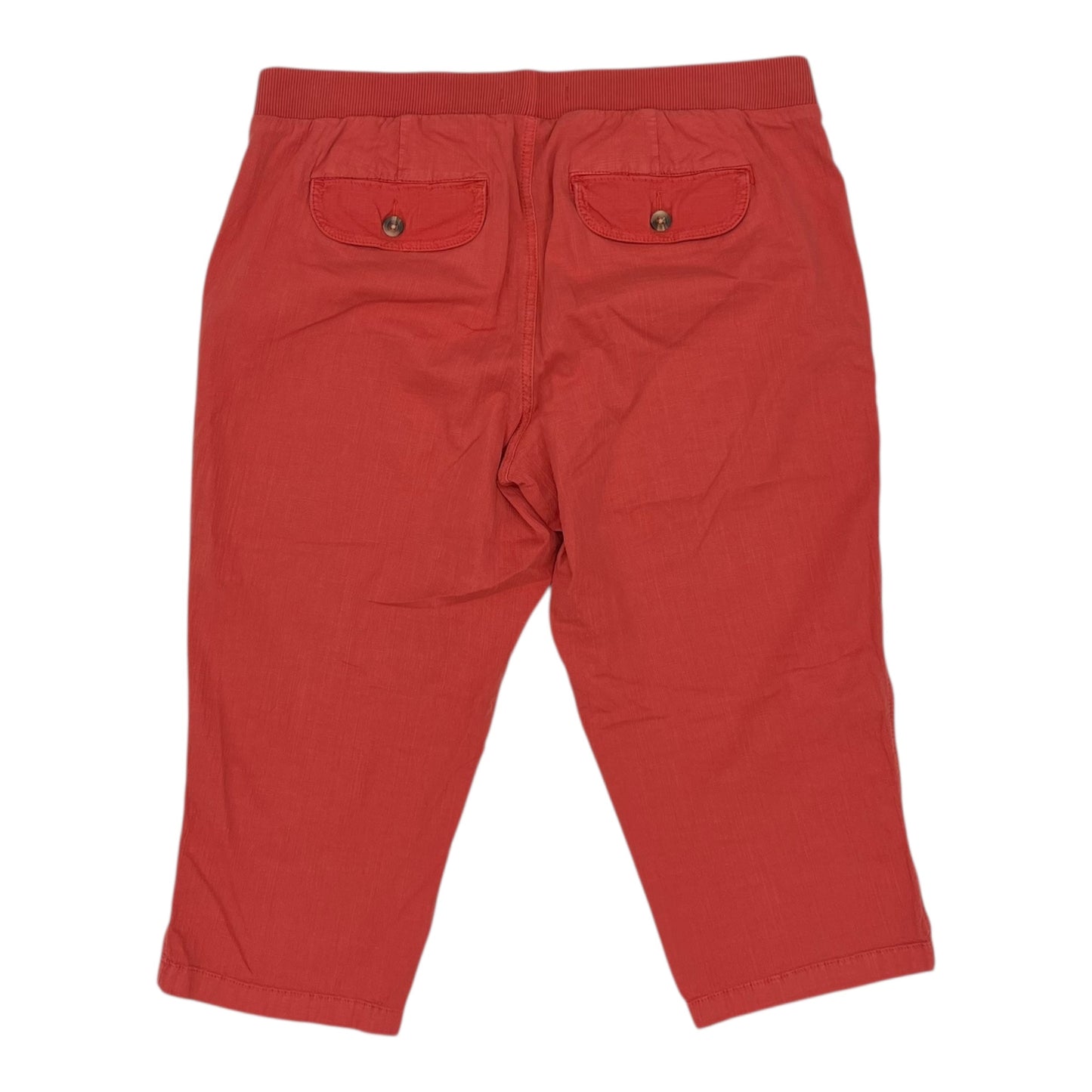 Pants Cropped By Sonoma In Orange, Size:L