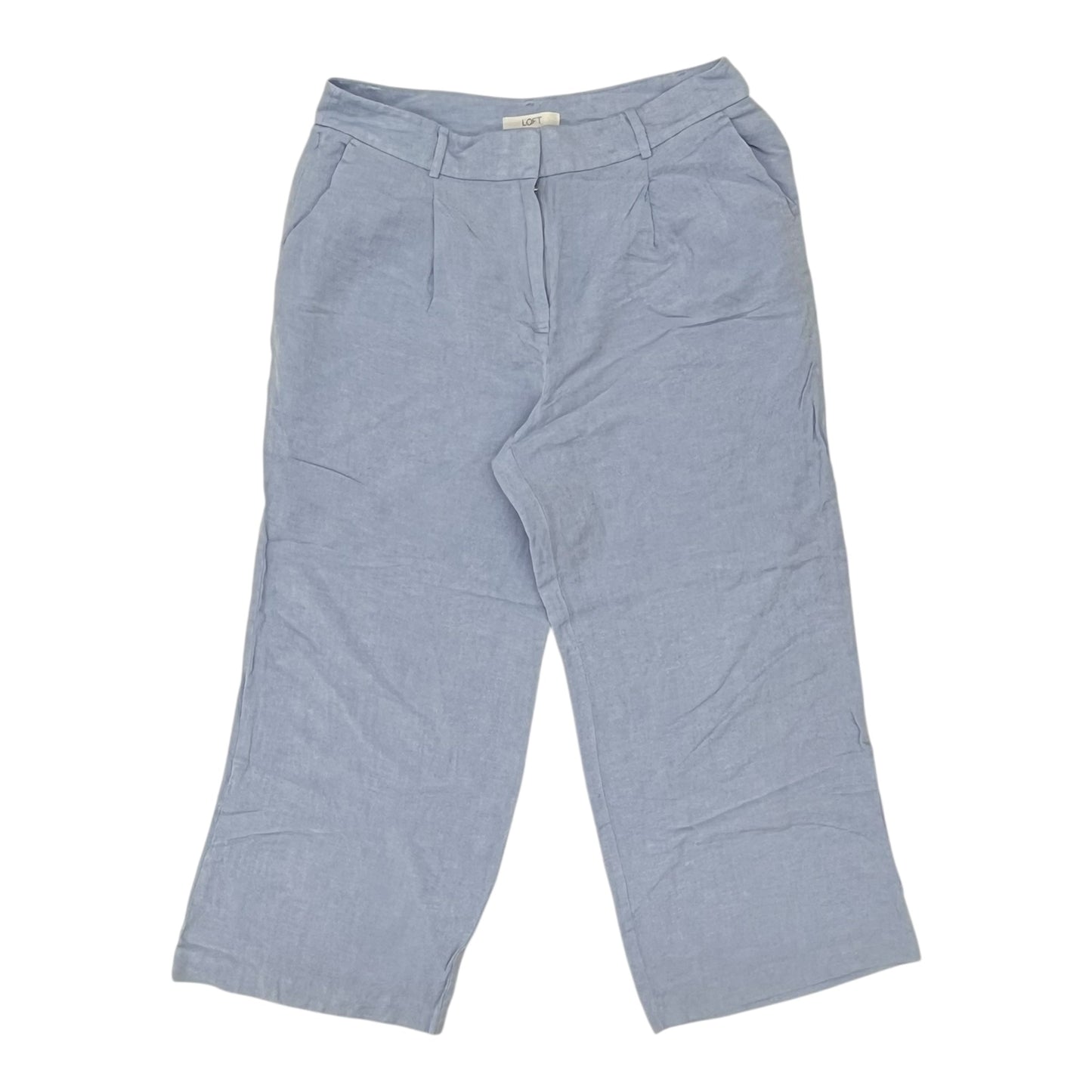 Pants Linen By Loft In Blue, Size:12