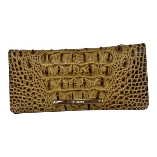 Wallet Designer By Brahmin In Tan, Size:Medium