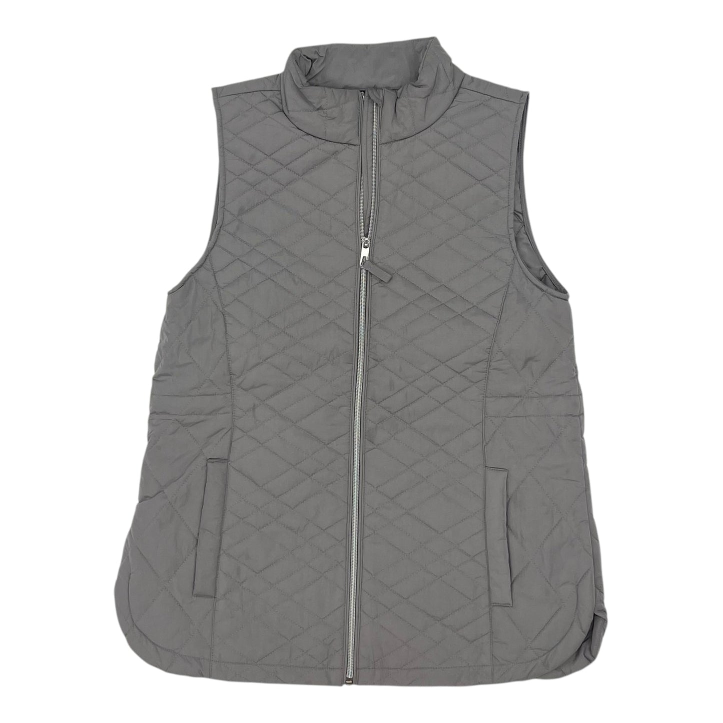 Vest Puffer & Quilted By Maurices In Grey, Size:M