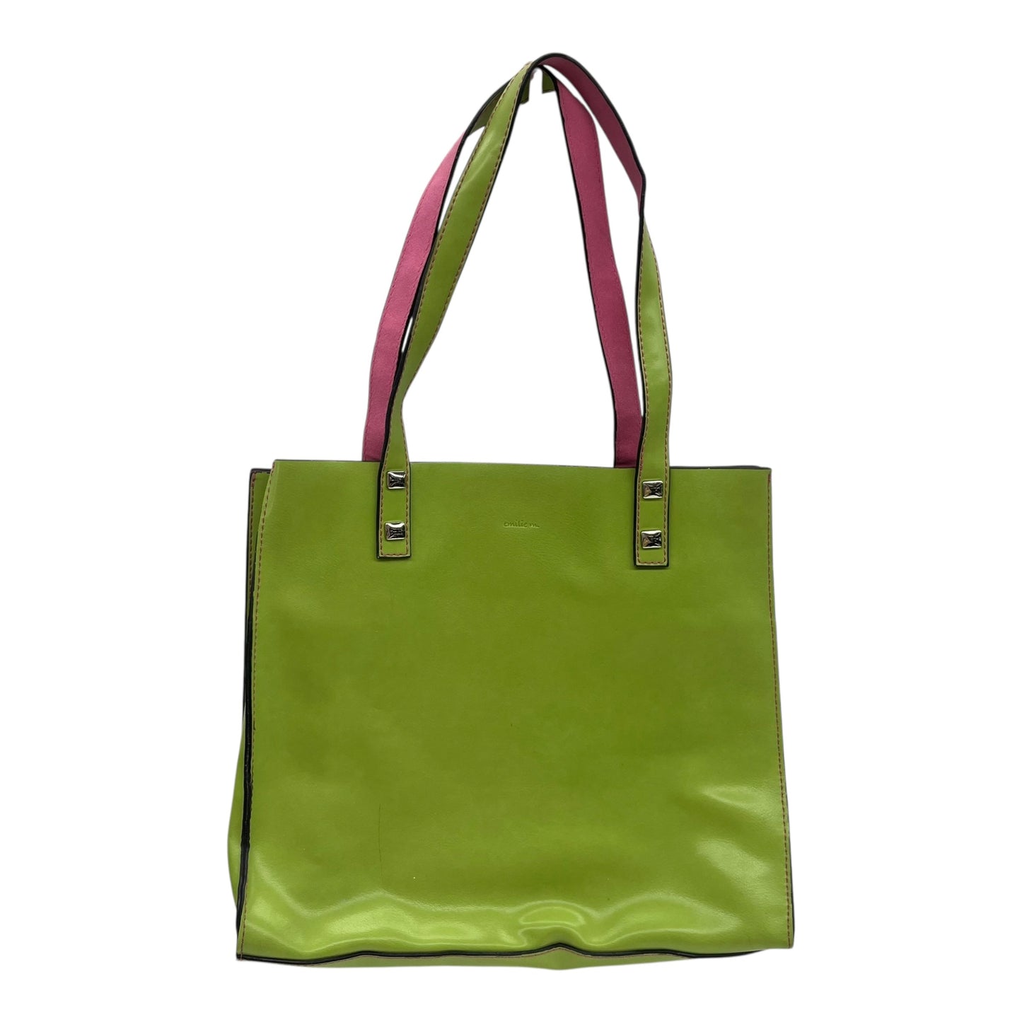 Handbag By Clothes Mentor In Green, Size:Large
