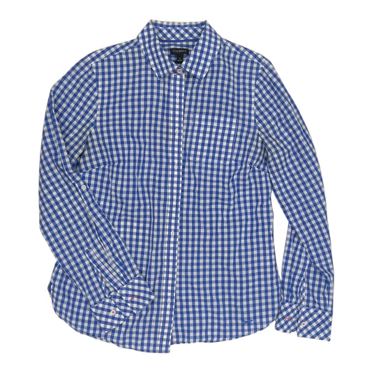 Top Ls By Talbots In Blue & Cream, Size:S