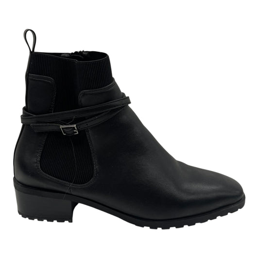 Boots Ankle Heels By Anne Klein In Black, Size:7