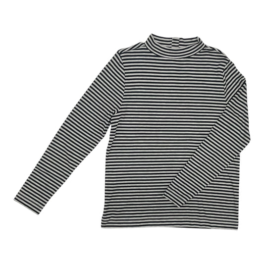 Top Ls By Loft In Blue & Grey, Size:L