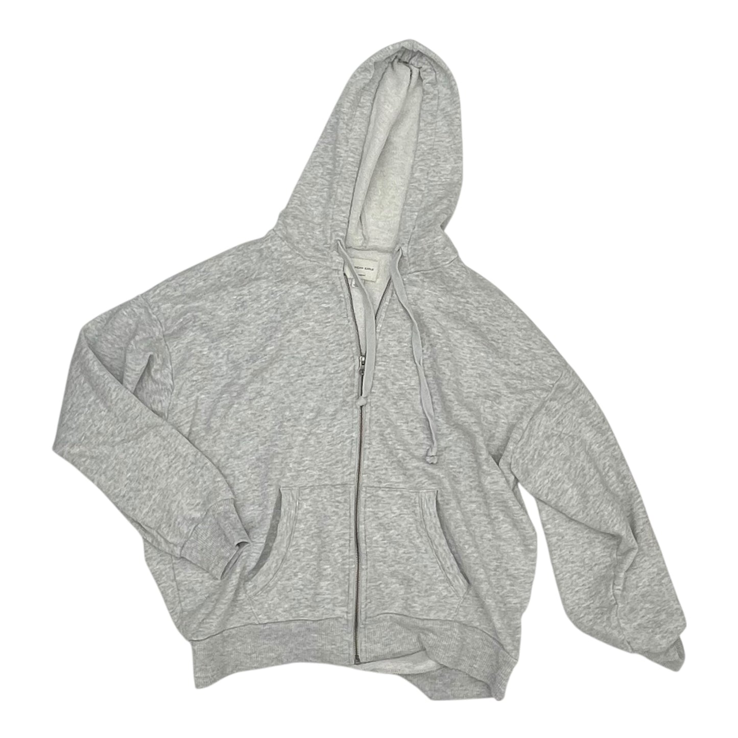Sweatshirt Hoodie By American Eagle In Grey, Size:S