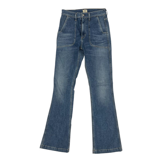 Jeans Flared By Citizens Of Humanity In Blue Denim, Size:2