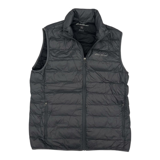 Vest Puffer & Quilted By Eddie Bauer In Grey, Size:M