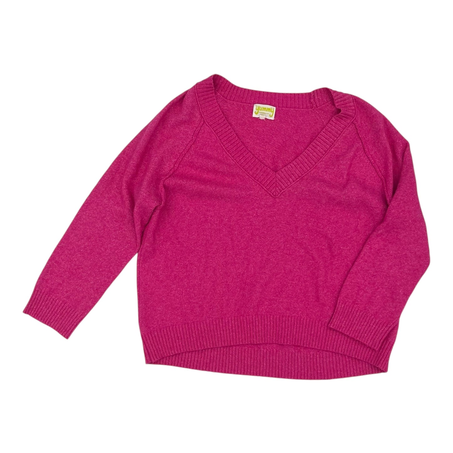 Sweater By Clothes Mentor In Pink, Size:Xxl