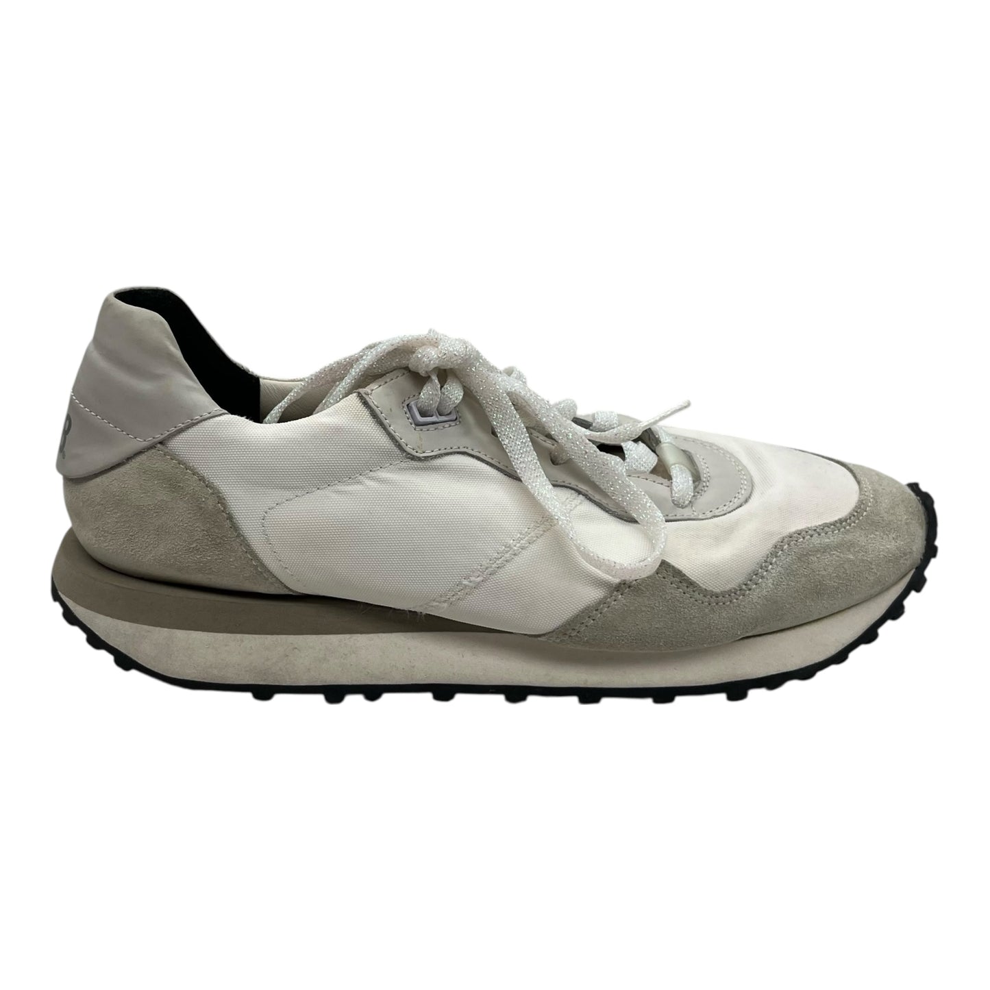 Shoes Sneakers By P448 In Cream, Size:10.5