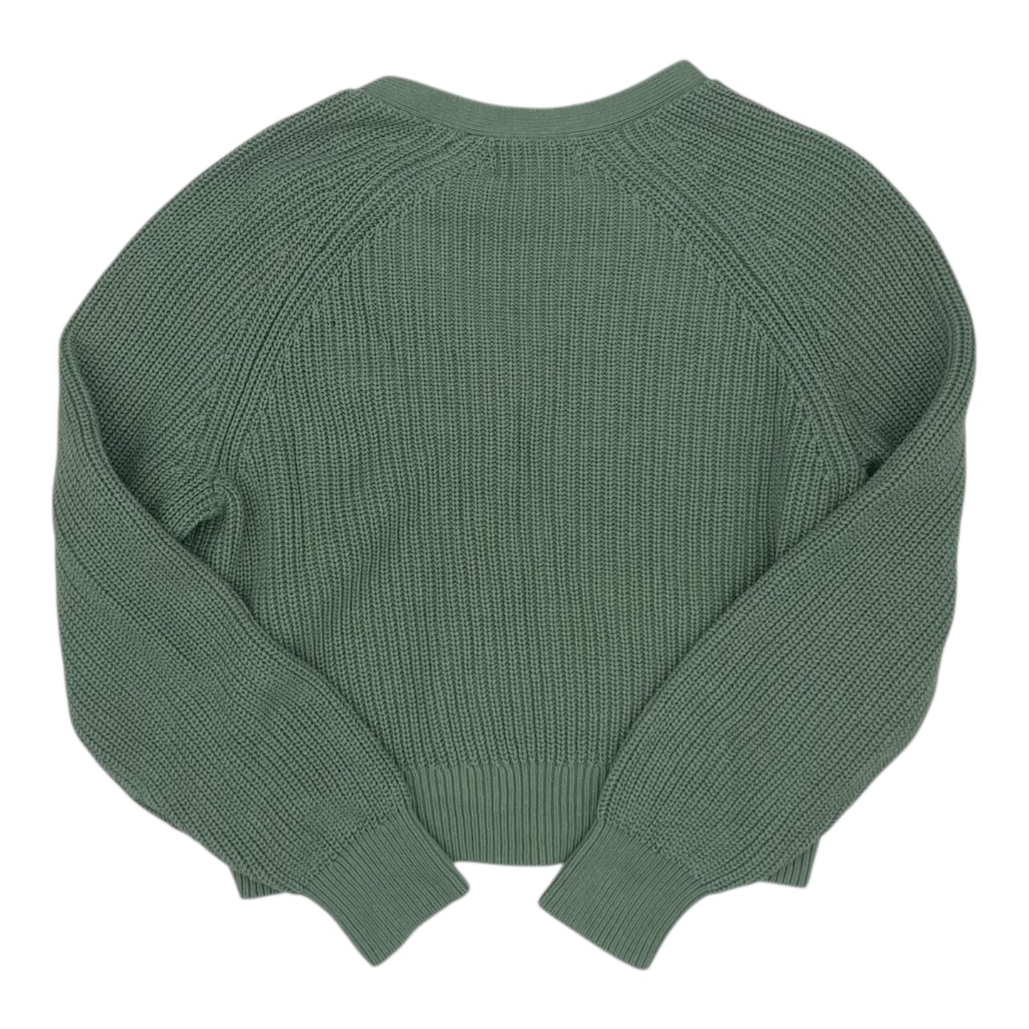 Sweater Cardigan By Old Navy In Green, Size:M