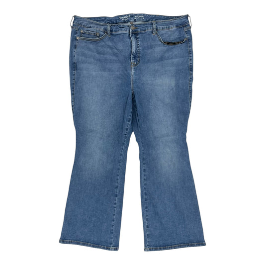 Jeans Boot Cut By Torrid In Blue Denim, Size:26